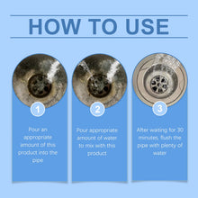 Load image into Gallery viewer, 150g Pipe cleaning detergent Kitchen toilet drain unclogging agent unclogging drain pipe cleaning and decontamination