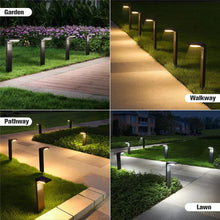 Load image into Gallery viewer, Garden Lights Outdoor Decoration Solar Lawn Lights Waterproof LED light for Yard Pathway Landscape Bollard Solar Power Lighting