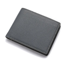 Load image into Gallery viewer, 2025 New Wallet Men Short Dollar Clip Zipper Simple Soft Leather Lightweight