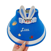 Load image into Gallery viewer, Kids Sun Hats Children Outdoor Summer Visors Cute Rabbit Wings Bunny Hat Summer Hat For Kids Boys Girls Hats