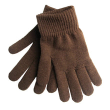 Load image into Gallery viewer, Women Cashmere Knitted Gloves Autumn Hand Warmer Winter Thicken Lining Full Fingered Mittens Skiing Short Wrist Gloves Warm