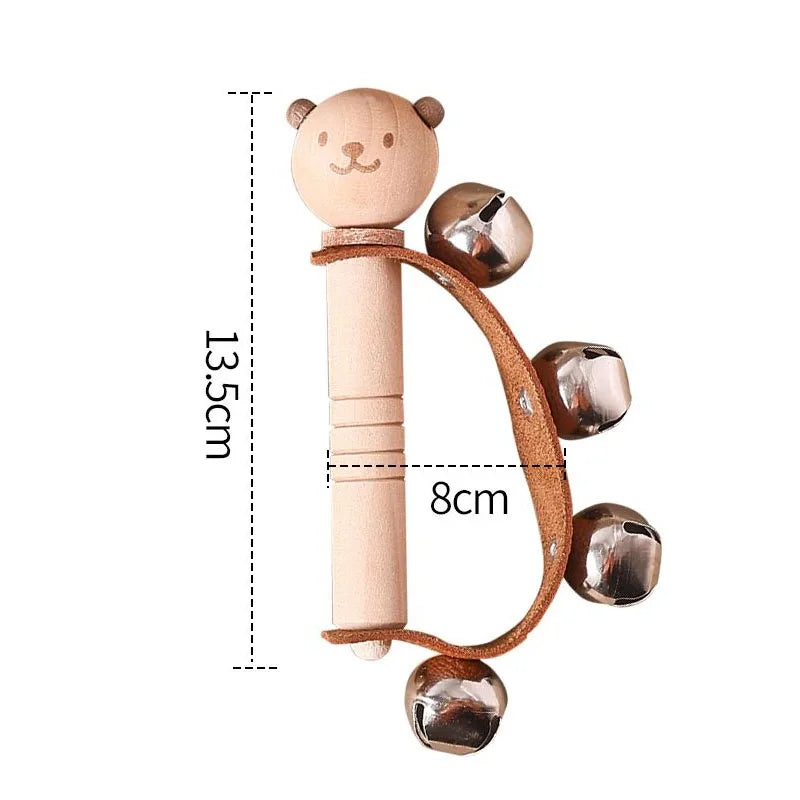 Wooden Baby Montessori Toys Musical Rattle Instruments Xylophone Percussion Sensory Rattle Toys Educational for Baby Toys Gifts