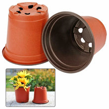 Load image into Gallery viewer, 75Pcs Flexible Plant Nursery Pots Seed Starting Pots Plastic Flower Plant Container for Succulents Seedlings Cuttings Transplant