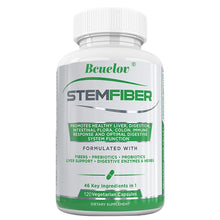Load image into Gallery viewer, Fiber Probiotic + Prebiotic Supplement, Liver Support, Digestion, Gut Microbiome, Constipation Relief, 120 Capsules