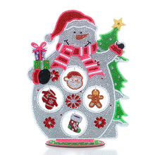 Load image into Gallery viewer, Diy Christmas-themed Diamond Painting Art Set. Double-sided luminous desktop decorative ornaments and pendants
