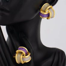 Load image into Gallery viewer, Unique Earrings Ring Simple Fashion Personality Creative Jewelry for Women Wedding Birthday Anniversary Party Daily Wearing