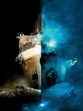 Load image into Gallery viewer, Diamond Painting Full Kit The Titanic Movie Scene 5D Diamond Mosaic Cross Stitch Rhinestone Art Pictures Embroidery Wall Decor