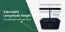 Load image into Gallery viewer, Plant Hydroponic Machine with Lifting Rod Planting Vegetables Intelligent Flowerpot Household LED Lights Hydroponic System