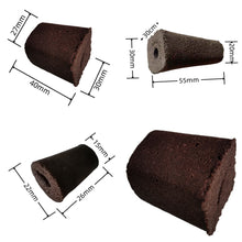 Load image into Gallery viewer, 50pcs Seed Root Growth Sponges Soilless Growing Seedling Growth Helper Seed Starter Plugs for Hydroponic Flowers Plants