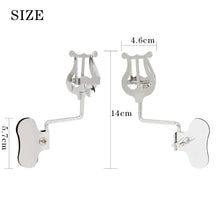 Load image into Gallery viewer, Music Stand Clarinet Trumpet Flute Winds Saxophone Baritone Portable Marching Sheet Music Stands Musical Instruments Accessories