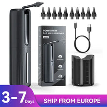 Load image into Gallery viewer, Ear Cleaner Water Powered Electric Ear Wax Removal Kit Waterproof USB Rechargeable 4 Pressure Settings Safe & Effective Cleaner