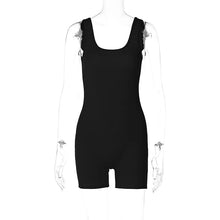 Load image into Gallery viewer, European and American Style Women's Clothing Spring New Product Fashionable Solid Color U-neck Slim Fit and Slimming Backless