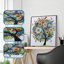 Load image into Gallery viewer, Diamond Embroidery Winter Flower Tree Special Shaped Diamond Painting Needlework Rhinestone 5d Drill DIY Crystal Painting