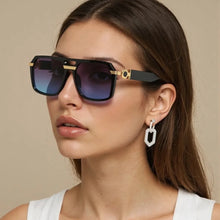 Load image into Gallery viewer, 2025 Sunglasses for Women Fashionable Square Frame Glasses with Golden Decorative Legs and Exquisite Design for Women Glasses