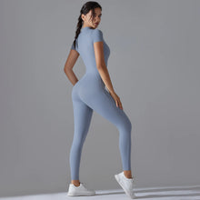 Load image into Gallery viewer, Women Bodysuits Fitness Sports Bodysuit Yoga Suit Breathable Quick Drying Sports Yoga Clothing Women's Gym Push Up Workout