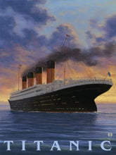 Load image into Gallery viewer, Diamond Painting Full Kit The Titanic Movie Scene 5D Diamond Mosaic Cross Stitch Rhinestone Art Pictures Embroidery Wall Decor