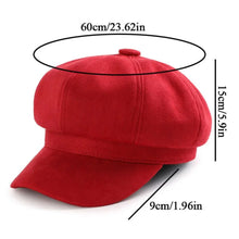 Load image into Gallery viewer, Casual Women Hats & Caps Adjustable Truck Hat Berets Newsboy Hat Beret Hat Baker Cap