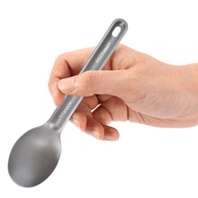 Load image into Gallery viewer, Camping Titanium Cutlery Set Ultra Lightweight Spoon Fork Knife Set Picnic Tableware For Cookware Camping Cooking Equipment