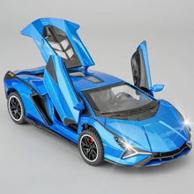 Load image into Gallery viewer, Simulation 1:32 Lambo Alloy Super Car Model Sound Light Collective Miniature Voiture Children Boy Diecast Toy Vehicle