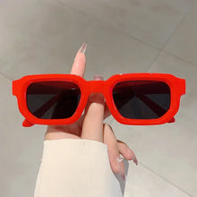 Load image into Gallery viewer, New Men Vintage Rectangle Frame Sunglasses Fashion Retro Sun Glasses Luxury Brand Design Glasses UV400 Eyewear Women Goggles