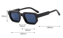 Load image into Gallery viewer, New Men Vintage Rectangle Frame Sunglasses Fashion Retro Sun Glasses Luxury Brand Design Glasses UV400 Eyewear Women Goggles