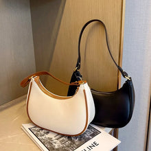 Load image into Gallery viewer, Women's Clutch Handbags Fashion Solid Color PU Leather Underarm Shoulder Bag Female Bag