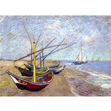 Load image into Gallery viewer, 5D Diamond Painting by Number Van Gogh Starry Night Famous Art Picture Set for Embroidery Cross Stitch Home Decorations Gifts