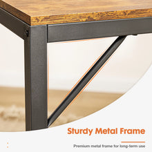 Load image into Gallery viewer, JHK Computer Desk With Drawers 55 Inch Home Office Desk Writing Desk Work Desk PC Table Study Desk With 2-Tier Drawers