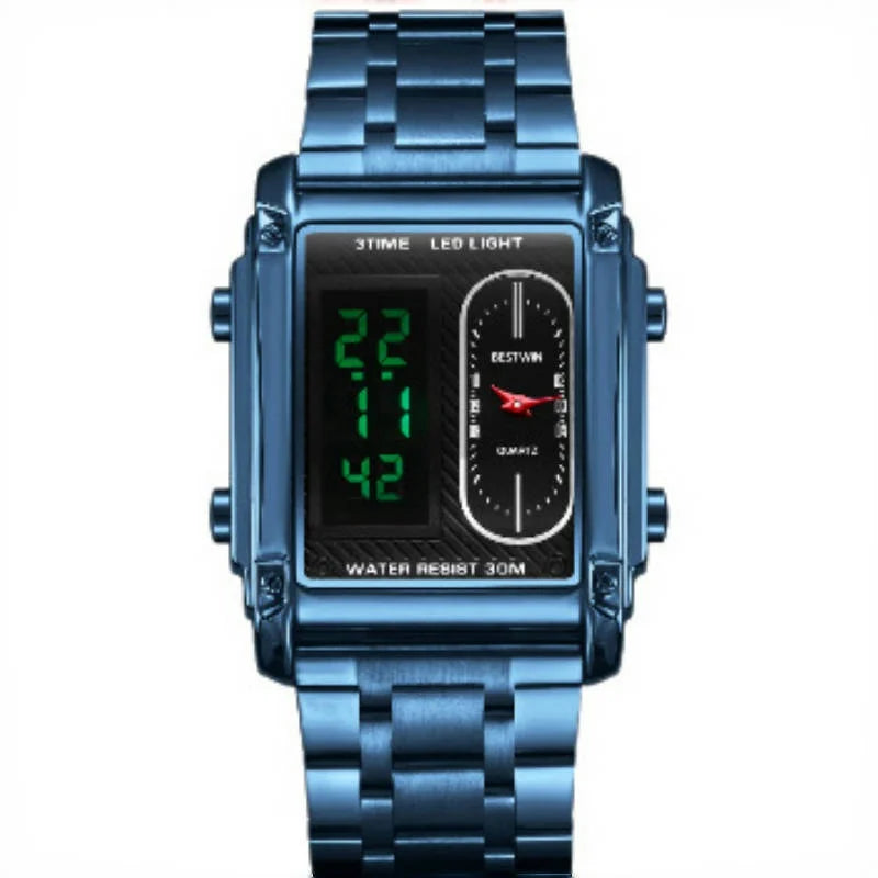 Wrist Watches For Men Top Brand Luxury Golden Men Watches Gold Big Male Wristwatch Man Square Golden Dial Relogio Masculino