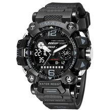Load image into Gallery viewer, SMAEL Men Watches 50m Waterproof Sports Watch Military Man Sports Watch Digital 8072 Dual Display Watch Quartz Led Digital