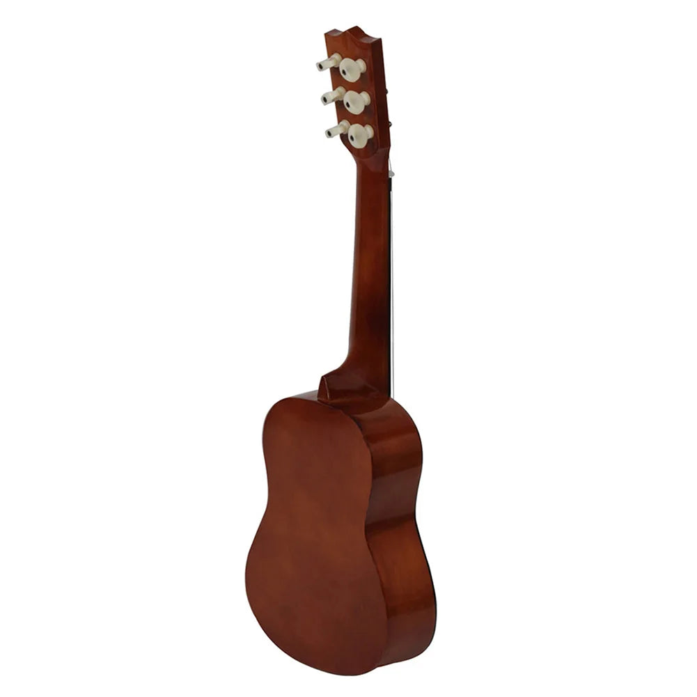 Basswood Guitar Ukulele 6 Strings Musical Instruments Kids Playing Educational Toys Gift for Beginner Music Lover