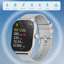 Load image into Gallery viewer, Smart watch men and women fitness sports watch real pedometer full touch screen bluetooth call digital smart watch
