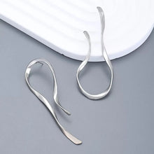 Load image into Gallery viewer, Abstract three-dimensional design earrings cool and handsome temperament fashion women exquisite retro ear hanging jewelry acces