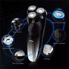 Load image into Gallery viewer, SEJOY 3D Electric Shaver Wet &Dry Rotary Shavers Pop-up Trimmer Waterproof Gifts