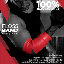 Load image into Gallery viewer, Fitness Muscle Training Band FLOSS BAND Muscle Bandages Pressure Wound Bandages Ankle Muscle Stickers Mobility Recovery Bands