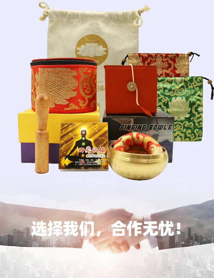 Therapeutic Tibetan Bowl Tibetan Bell Meditation Bowl Meditation Instruments Spiritual Meditation Musical Instruments Percussion