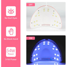 Load image into Gallery viewer, Nails Lamp UV Led Lamp Manicure 36W Nail Polish Drying Lamp Smart Sensor USB Rechargeable Nails Heating Dryer Tool