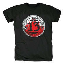 Load image into Gallery viewer, 2025 Black Sabbath T Shirt Men Women Short Sleeve Retro Punk Metal Rock Band Cotton Tees High Quality Y2k Tops Summer Streetwear