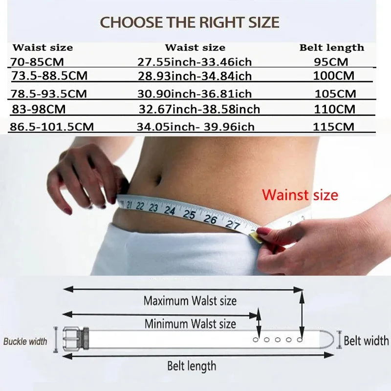 Women's Trousers Belt Belts for Women Fashion Luxury Designer Brand Belt for Jeans Pin Buckle Black Brown Waist Belt ZX015