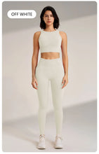 Load image into Gallery viewer, Yoga Clothing Set Women's High Waisted Leggings and Top Two Piece Seamless Fitness Exercise Clothing Fitness Workout Underwear