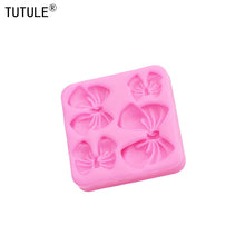 Load image into Gallery viewer, Butterfly knot flip candy chocolate silicone mold diy Large Small Butterfly cake decorating accessories clay drip silicone molds