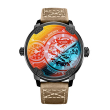Load image into Gallery viewer, Mens Mechanical Watches Colorful Automatic Watch for Men Luxury Brand Stainless Steel Waterproof Man Wristwatches Reloj Hombre