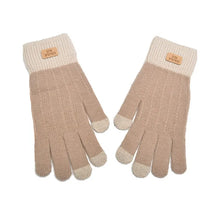 Load image into Gallery viewer, Women Men Warm Winter Touch Screen Gloves Stretch Knit Mittens Wool Full Finger Guantes Female Crochet Glove