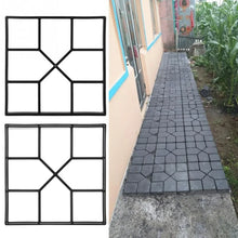 Load image into Gallery viewer, Garden Mold Walk Pavement Reusable DIY Manually Paving Cement Brick Stone Road Concrete Molds Manually Paving Patio Molds