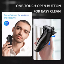 Load image into Gallery viewer, SEJOY 3D Electric Shaver Wet &Dry Rotary Shavers Pop-up Trimmer Waterproof Gifts