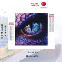 Load image into Gallery viewer, Diamond Painting Eye Portrait Suitable For Beginners Diamond Mosaic Dragon DIY Suitable For Beginners Holiday Gifts