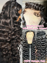 Load image into Gallery viewer, Loose Deep Wave 13x6 Hd Lace Frontal Wigs 100% Human Hair Brazilian 40 Inches Curly Wigs 4x4 Lace Closure Wig Preplucked On Sale