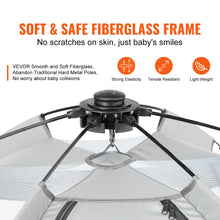 Load image into Gallery viewer, Baby Playpen with Canopy Indoor Outdoor Portable Foldable Lightweight Playpen Safety Barrier for Babies Toddler