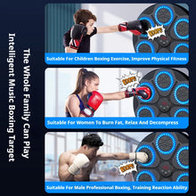 Load image into Gallery viewer, New Music Boxing Machine Smart Bluetooth Wall Mounted Music Boxing Trainer Gym Home Electronic Boxing Target Punching Equipment
