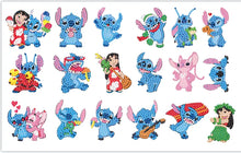 Load image into Gallery viewer, Children's Handmade Diamond Painting Sitcker Pokemon Kit Digital Rod-Shaped Diamond Painting Kit For Cartoon Nnimals Easy to DIY
